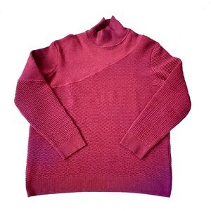 Star Trek Hand Made Knit Sweater XXL Maroon